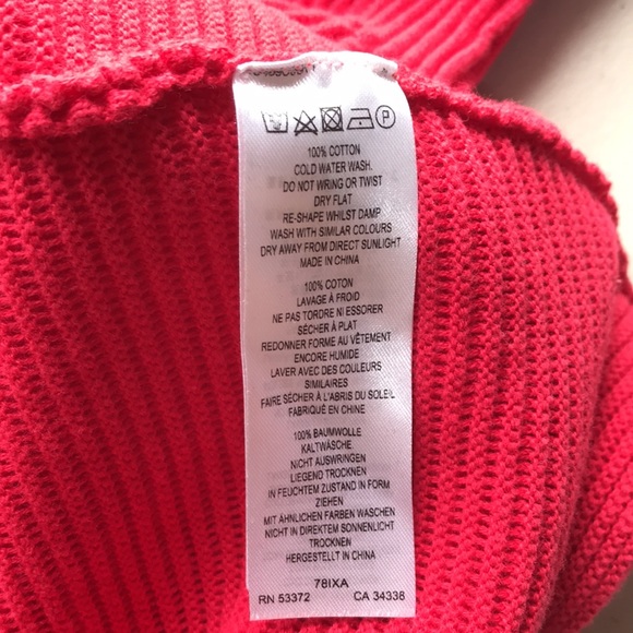 French Connection COLD SHOULDER MOZART RIBBED JUMPER sweater M - Picture 8 of 10